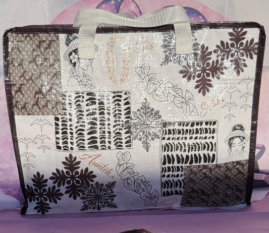 Sistah quilted reusable bag